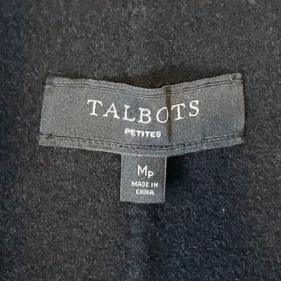 Talbots buffalo plaid double-face topper jacket - Picture 5 of 13